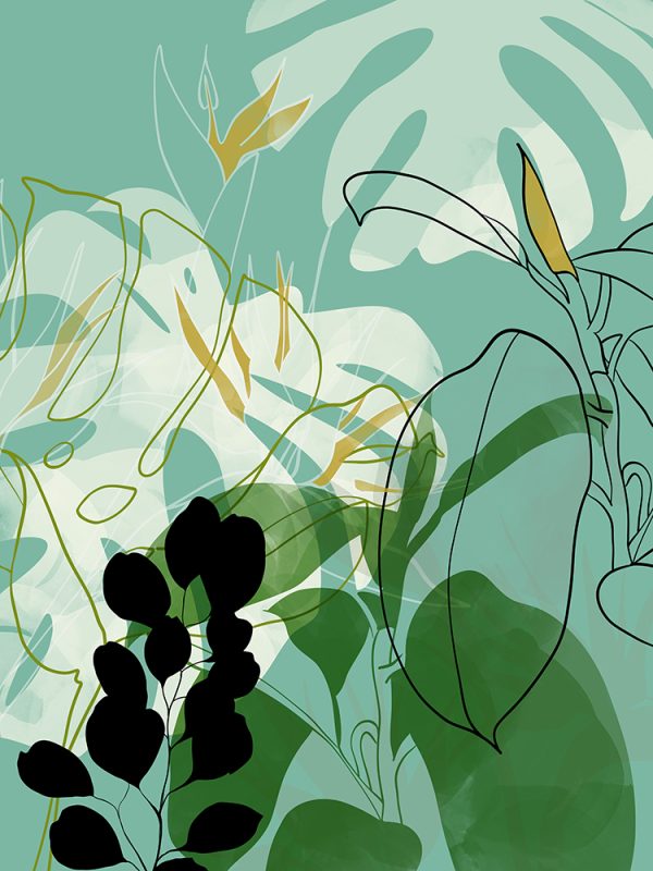 Leaves Line Boho2