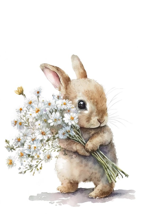 Cute Bunny Flowers
