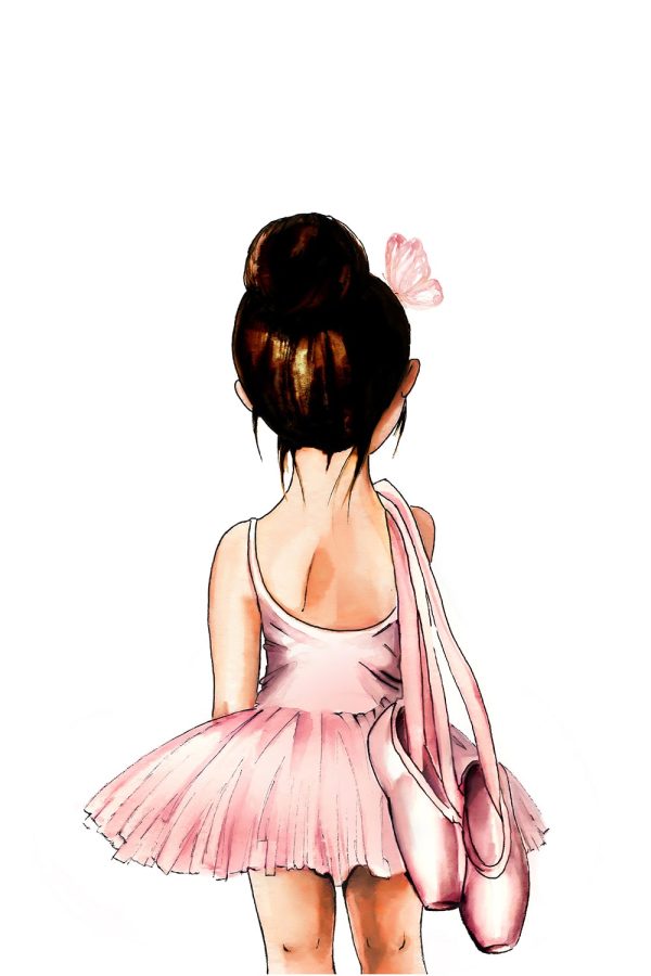 Watercolour Ballerina