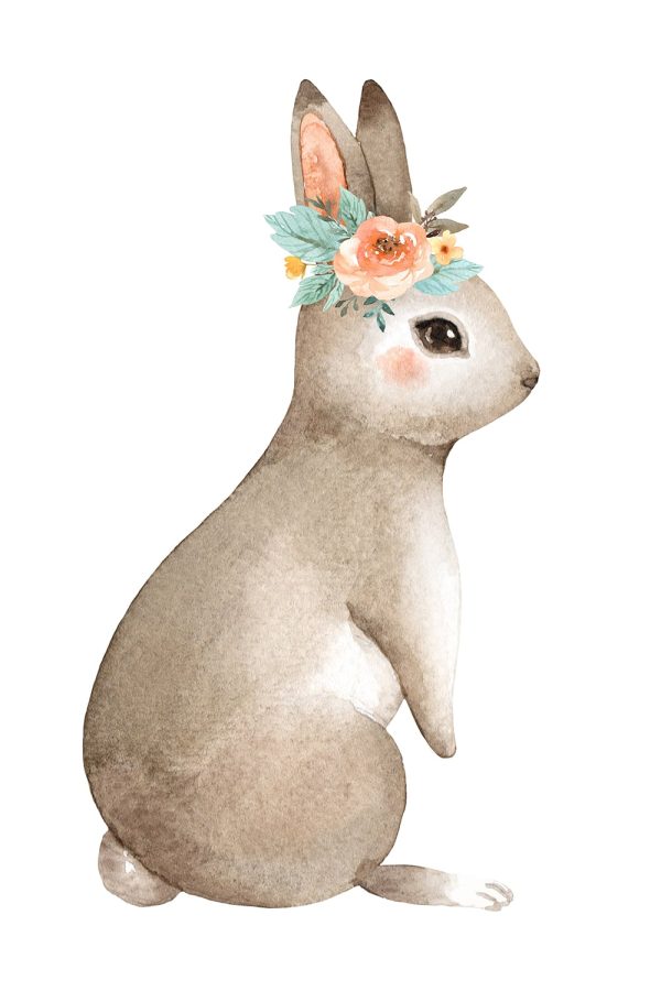 Woodland Flower Rabbit