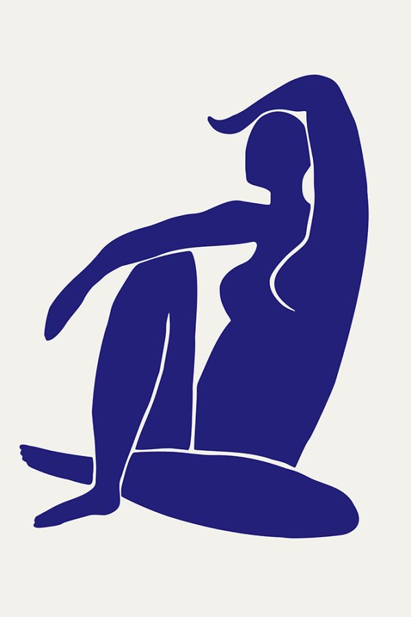 Figure Bleu
