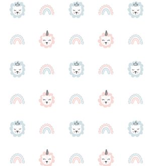 Baby lion rainbows