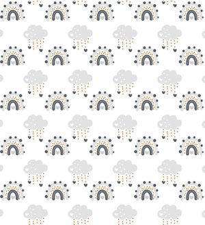 Baby rainbow pattern