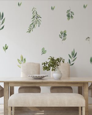 Watercolour Leaves