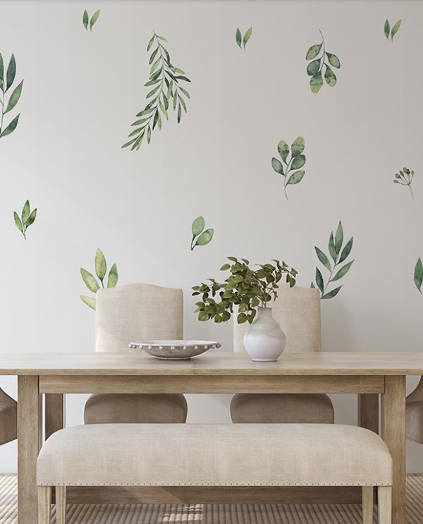 Watercolour Leaves