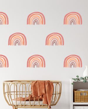 Orange Rainbow Pattern