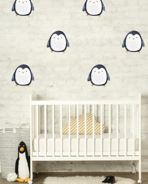 Watercolour Penguins