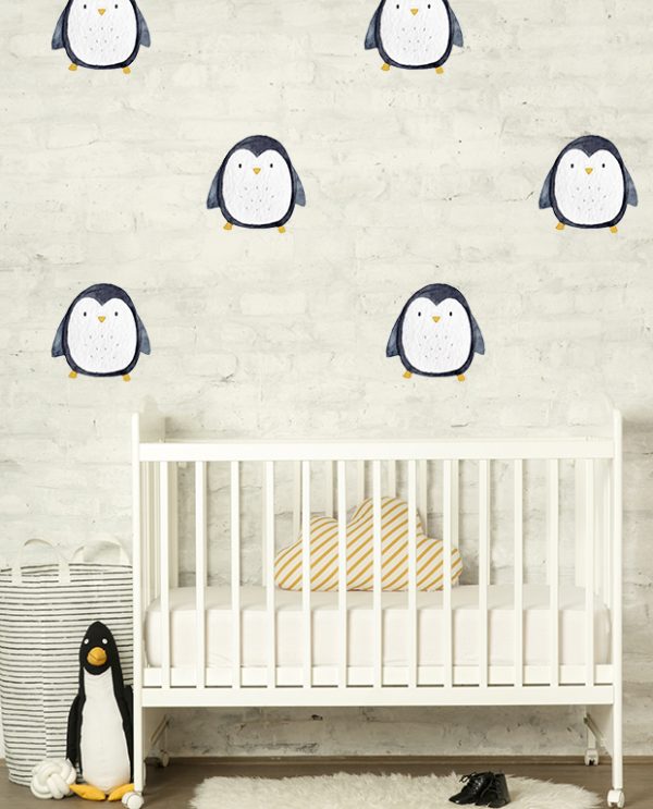 Watercolour Penguins