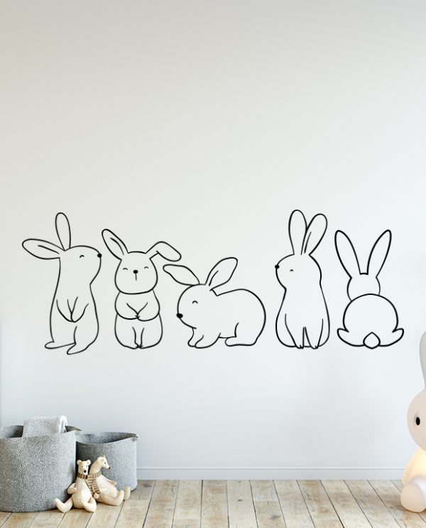 Cutout Bunnies