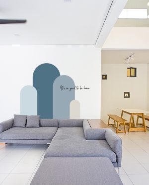Blue Medium Arch
